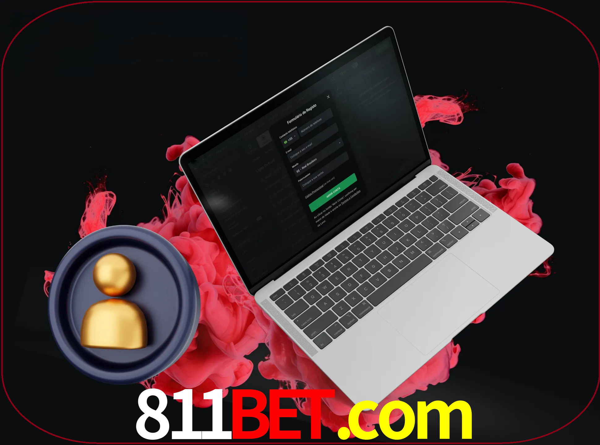 No cabeçalho do site 811bet, clique no botão que o levará a um formulário especial onde terá de introduzir as suas informações actuais.